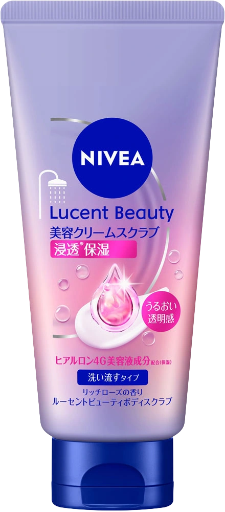 花王 ニベア ルーセントビューティ 浸透保湿美容クリームスクラブ 190g